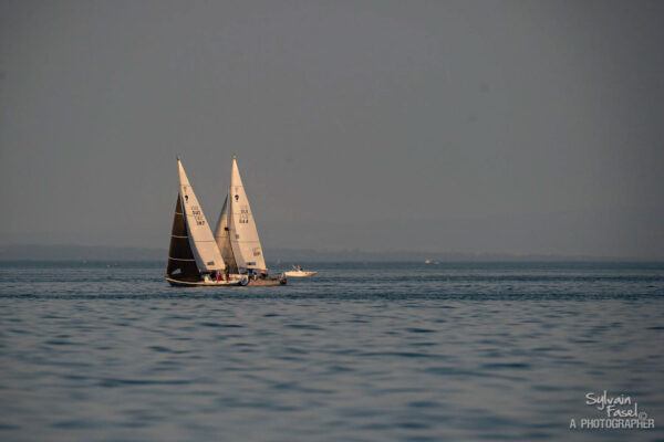 L'école de Voile du CNCrans à la Semaine du Soir de Founex 2025