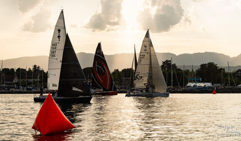 L'école de Voile du CNCrans à la Semaine du Soir de Founex 2025
