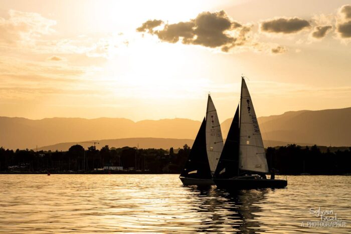 L'école de Voile du CNCrans à la Semaine du Soir de Founex 2025