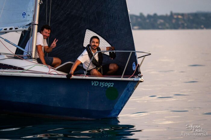 L'école de Voile du CNCrans à la Semaine du Soir de Founex 2025