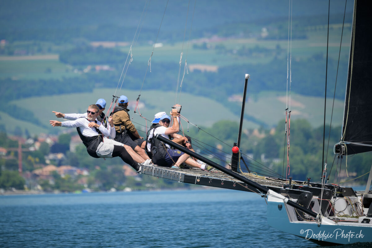 Régate d'Ouverture du Championnat du Petit Lac 2026. Épreuve organisée par le Club Nautique de Crans