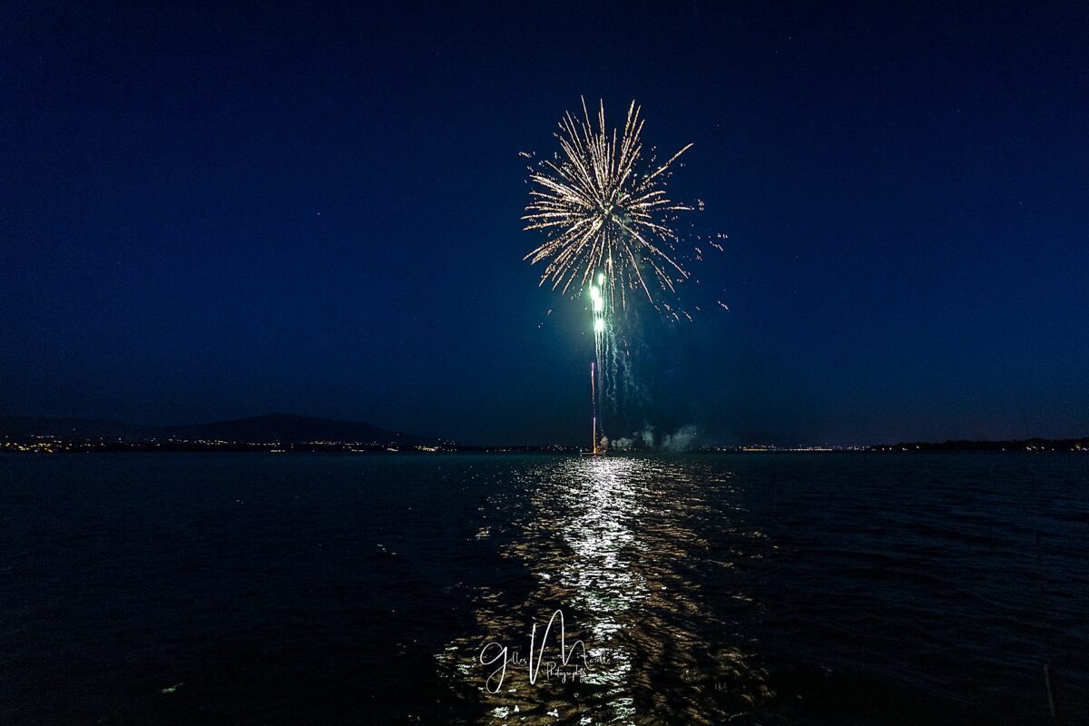 Célébration du 1er août au Club Nautique de Crans en Terre-Sainte près de Nyon