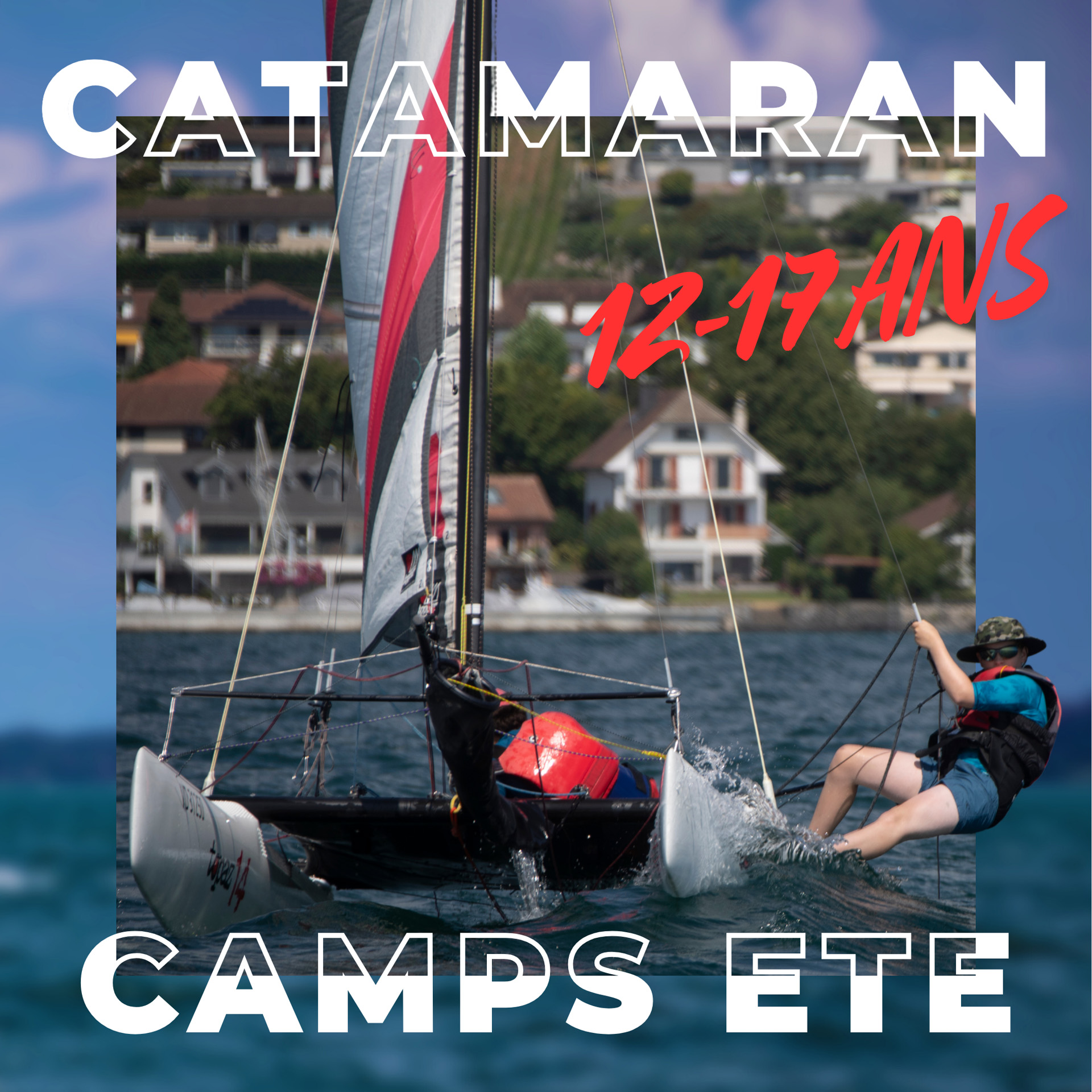 2025 - EVC - Stage - Automne - CAMPS ETE - TOPAZ 14 Catamaran - Camps d'été - Image 1