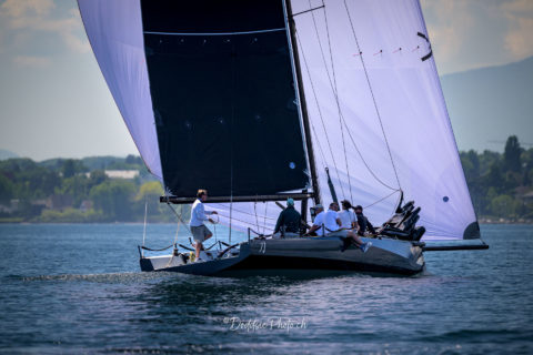 A theatrical opening! Club Nautique de Crans - Ecole de Voile
