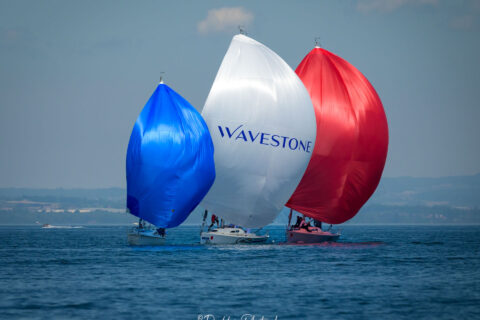 A theatrical opening! Club Nautique de Crans - Ecole de Voile