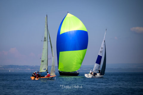A theatrical opening! Club Nautique de Crans - Ecole de Voile