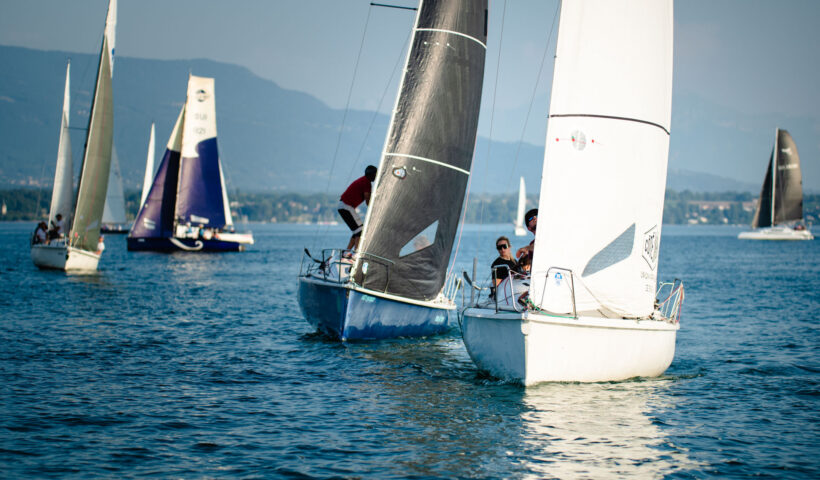 L'école de Voile du CNCrans à la Semaine du Soir de Founex 2025