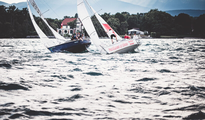 L'école de Voile du CNCrans à la Semaine du Soir de Founex 2024