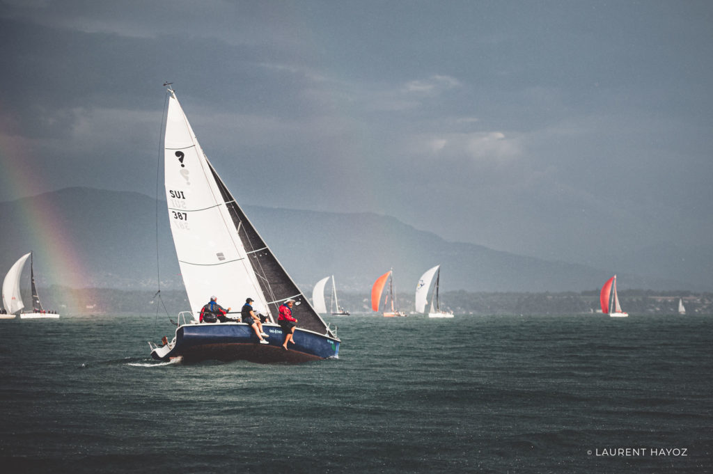 L'école de Voile du CNCrans à la Semaine du Soir de Founex 2024