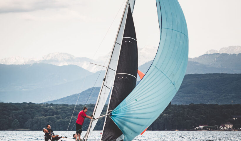 L'école de Voile du CNCrans à la Semaine du Soir de Founex 2024